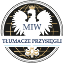 Logo biuro tłumaczeń MIW