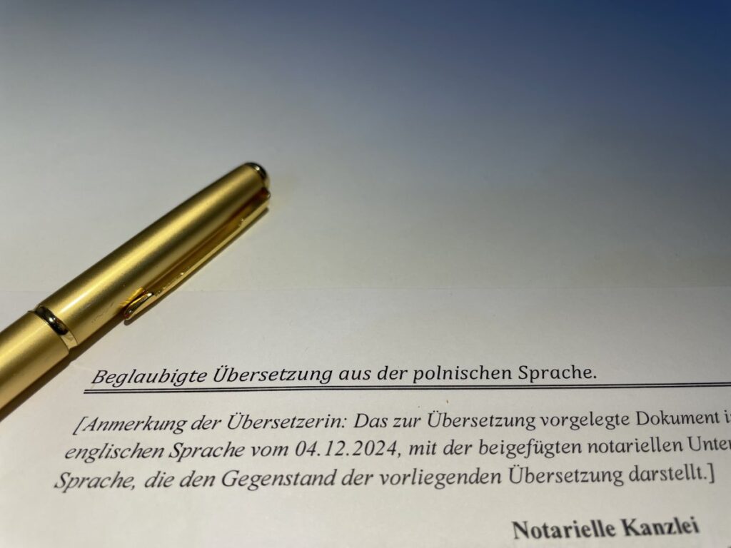 tłumaczenie techniczne przysięgłe